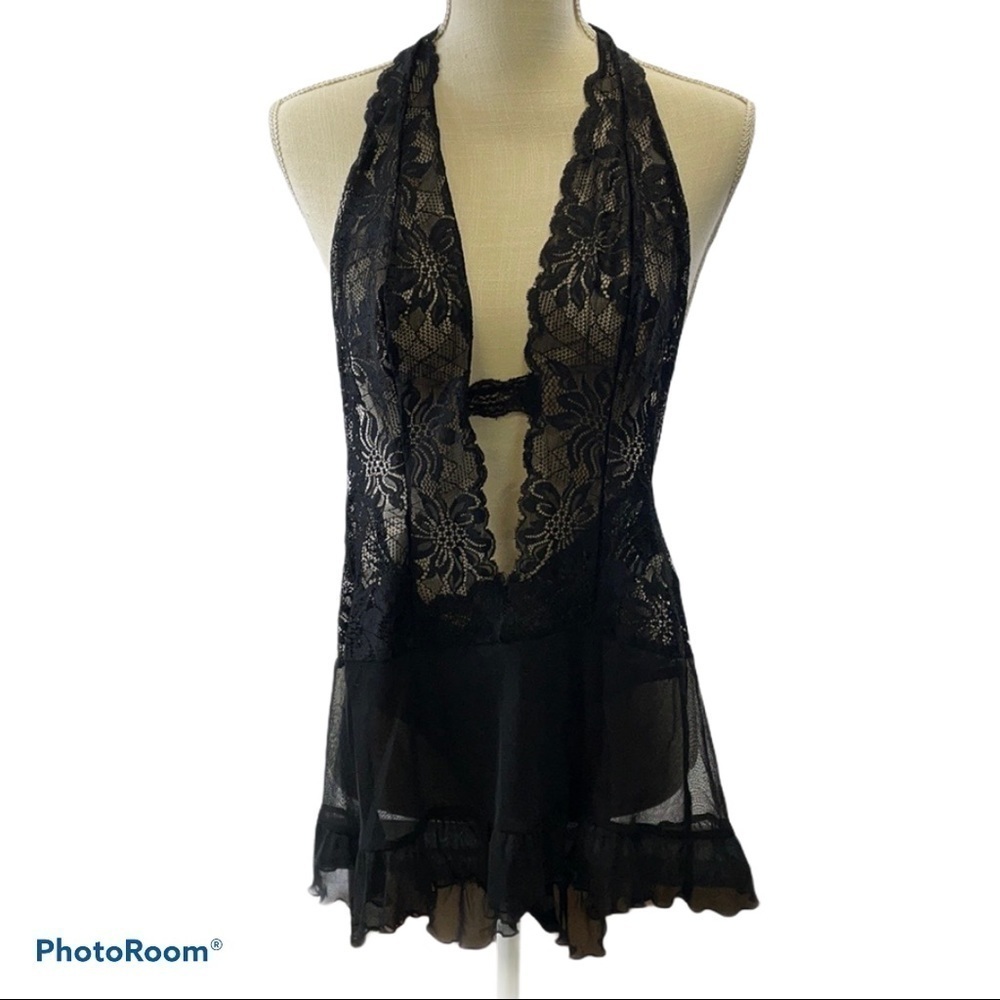 Fredericks of Hollywood Teddy SZ large lace